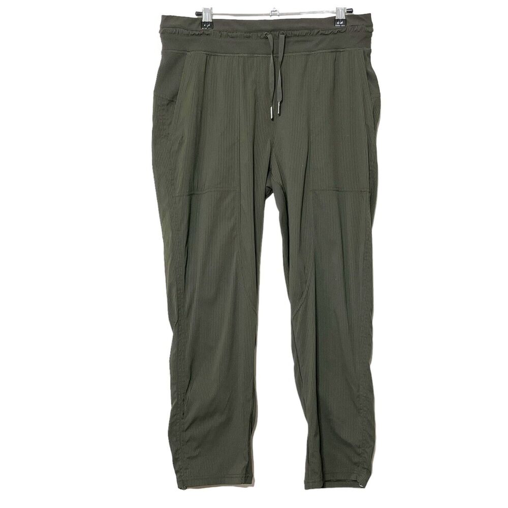 lululemon athletica Olive Drawstring Waist Joggers